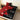 3Pcs Red Black King & Queen Couple Fitted Sheet Set, Soft Microfiber Deep Pocket Bed Sheet With Pillowcases,For Australia
