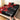 3Pcs Red Black King & Queen Couple Fitted Sheet Set, Soft Microfiber Deep Pocket Bed Sheet With Pillowcases,For Australia